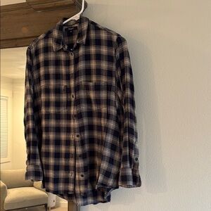 Madewell Plaid Button-Up Shirt